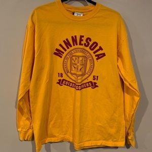 Men’s Minnesota Gold Long Sleeve - Size Large